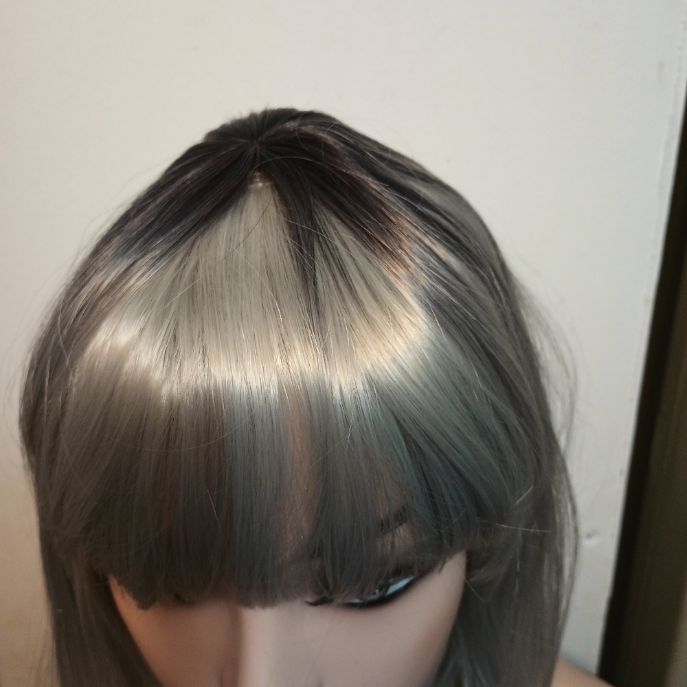 Silver Women's Wig - Picture 2 of 5